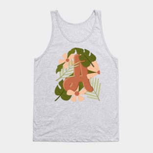 letter a design kvna Tank Top